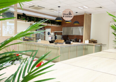 Aménagement d’une sandwicherie